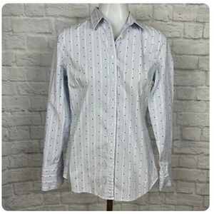 Banana Republic Riley Polka Dot Button Down! Size 6